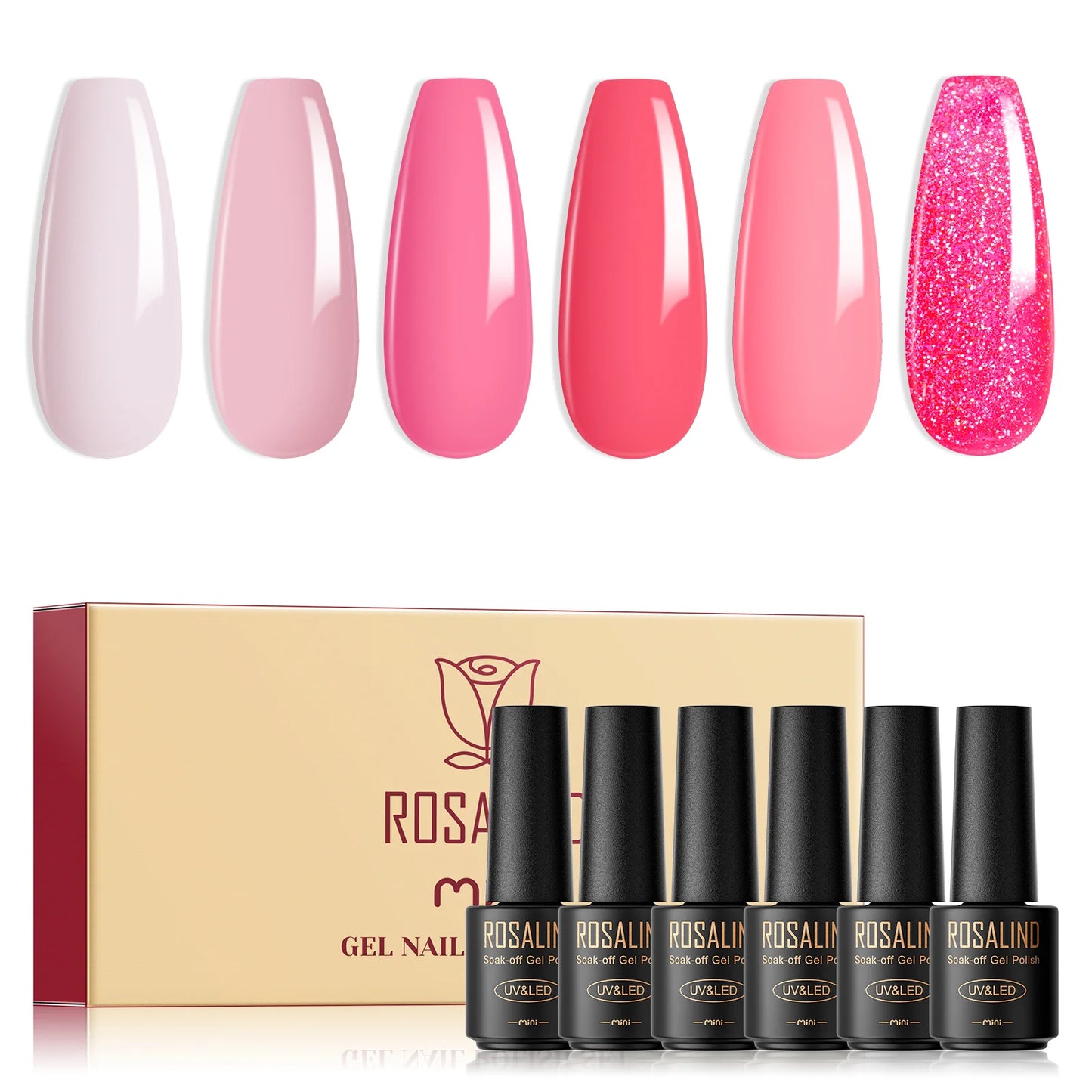 Gel Polish Mini Set (6 st)