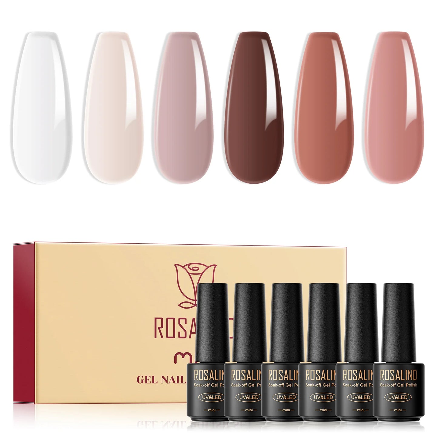 Gel Polish Mini Set (6 st) (Copy)