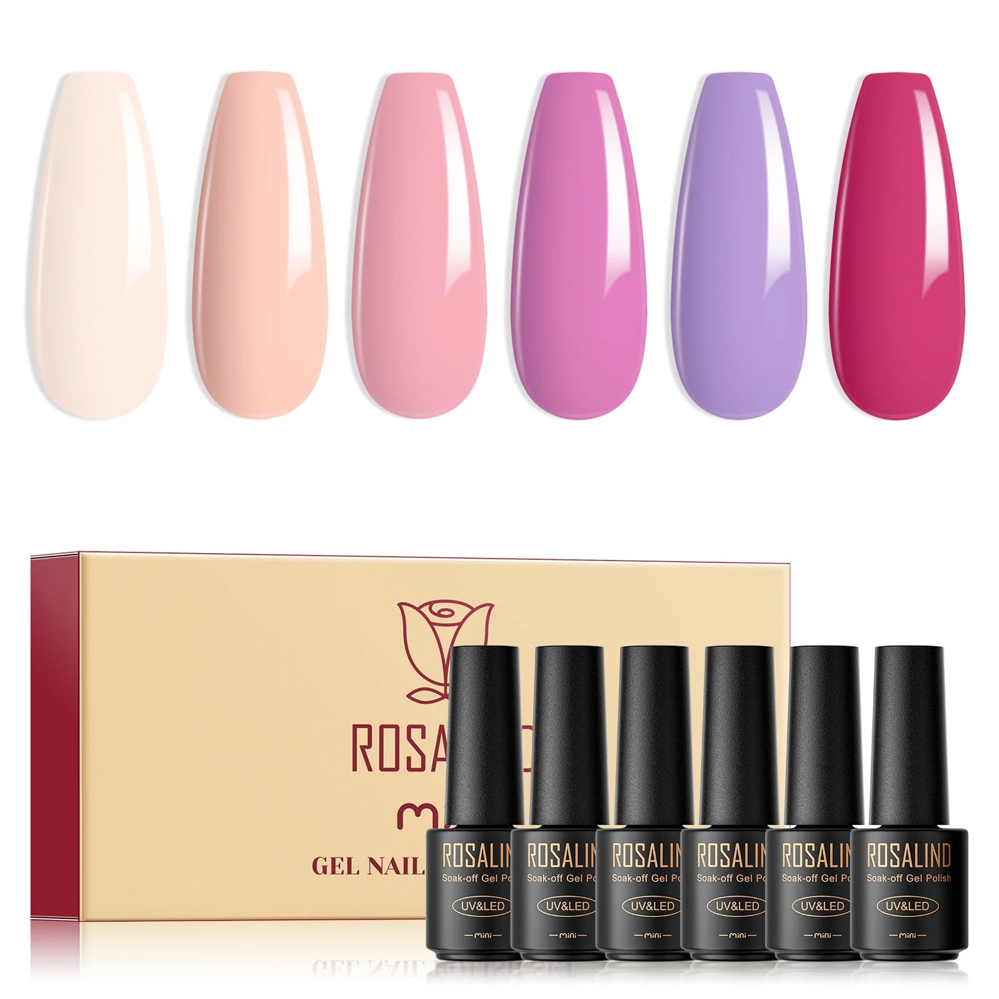 Gel Polish Mini Set (6 st)